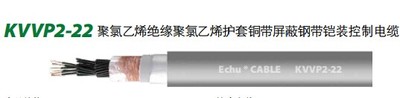 KVVP2-22铜带屏蔽钢带铠装